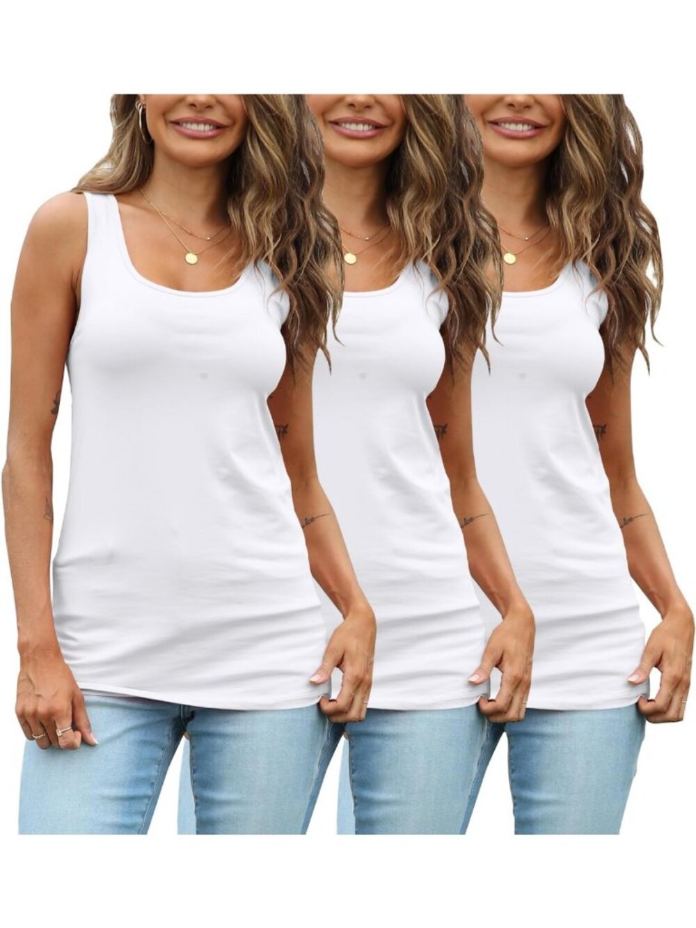 Stylish Long Tank Tops for Women - Casual, Comfortable, Versatile Summer Wear